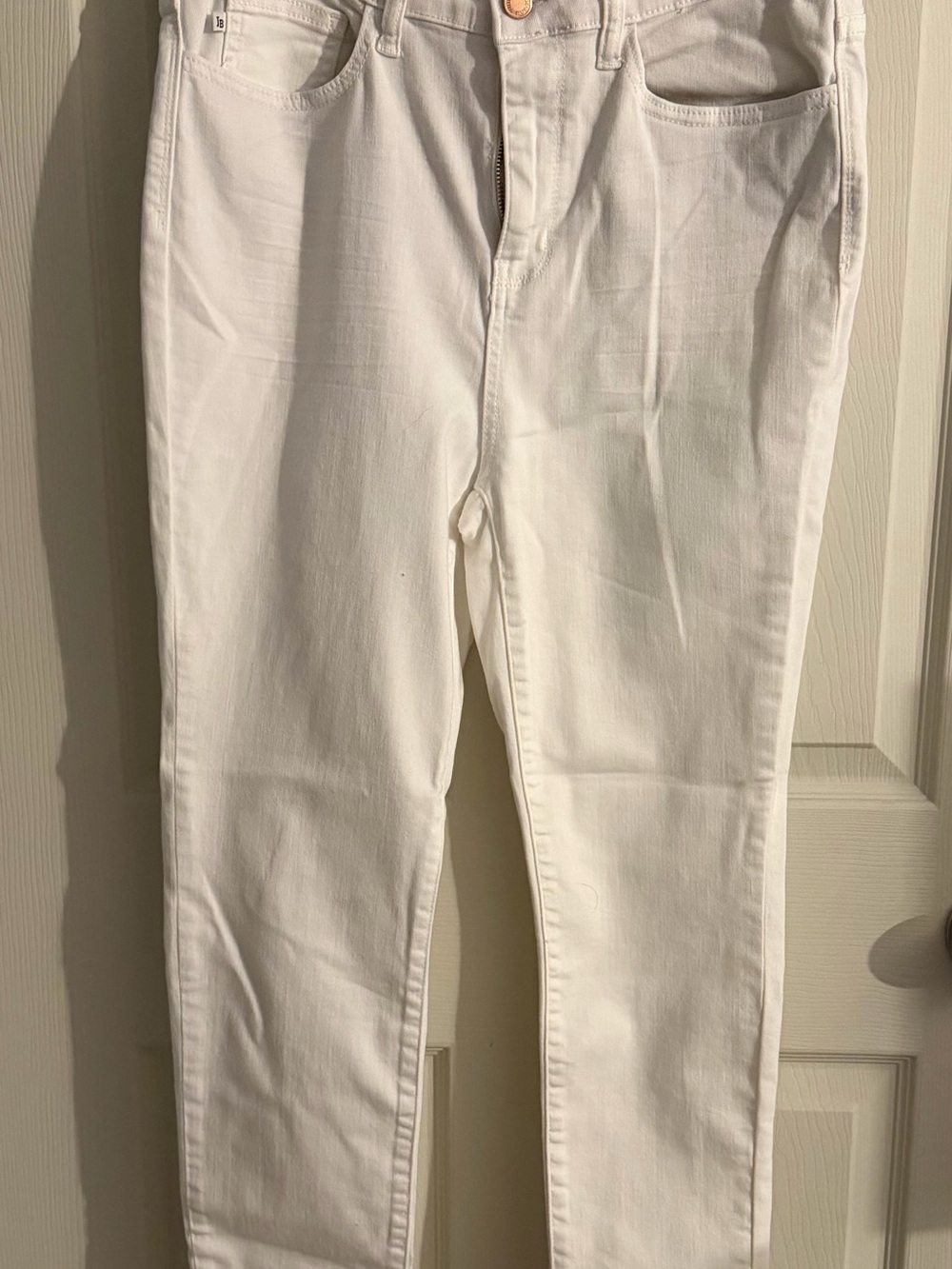 Judy Blue White High-Rise Slim Jeans